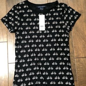 French Connection Tops - French connection bicycle tee French Connection Tops - French connection bicycle tee